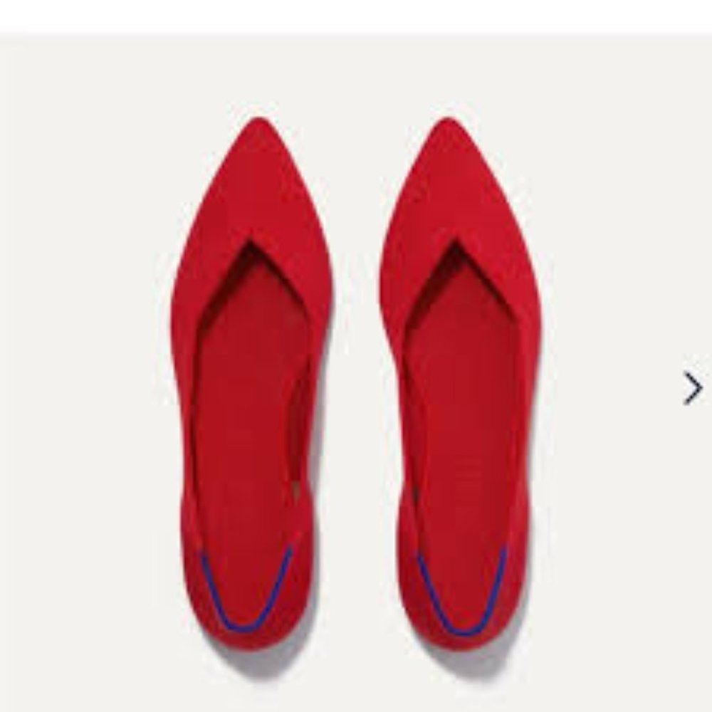 Red Rothys Pointed Flats